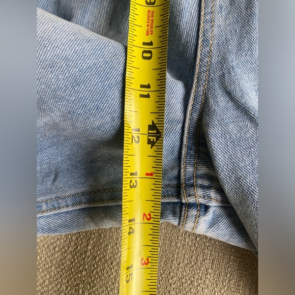 The Frankie Shop Pants Women’s Small Jeans Kai Cargo Denim Pants Worn Wash - Picture 12 of 13